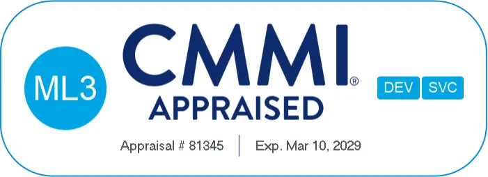 CMMI Level 3 Certified