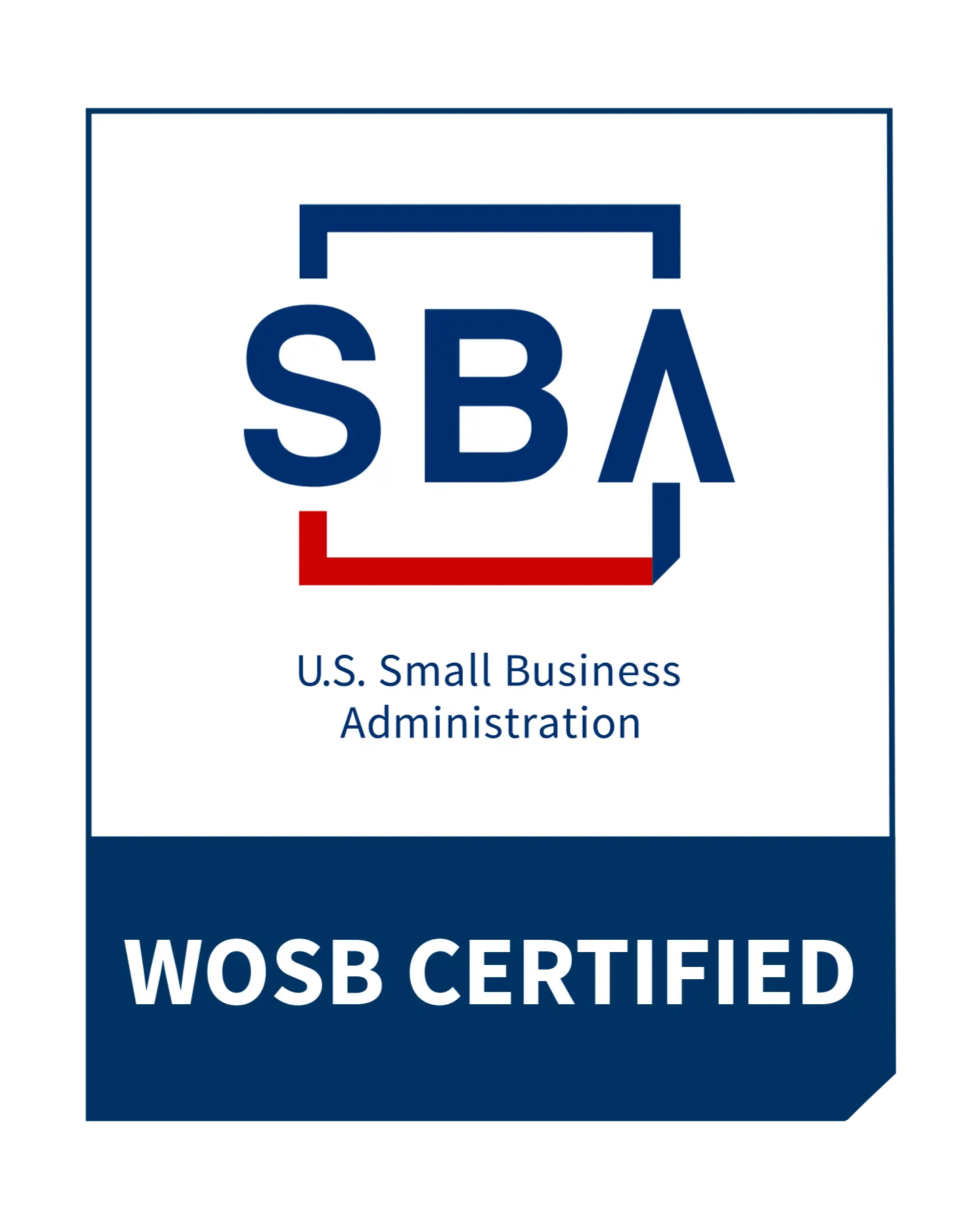 SBA, Woman Owned Small Business Certified